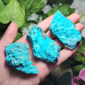 Raw Chrysocolla Specimen: New Mexico, Usa, Blue Chrysocolla Stone