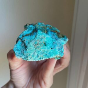 Chrysocolla Specimen: Rough Healing Crystal, Exact One Chrysocolla Specimen: Rough Healing Crystal, Exact One