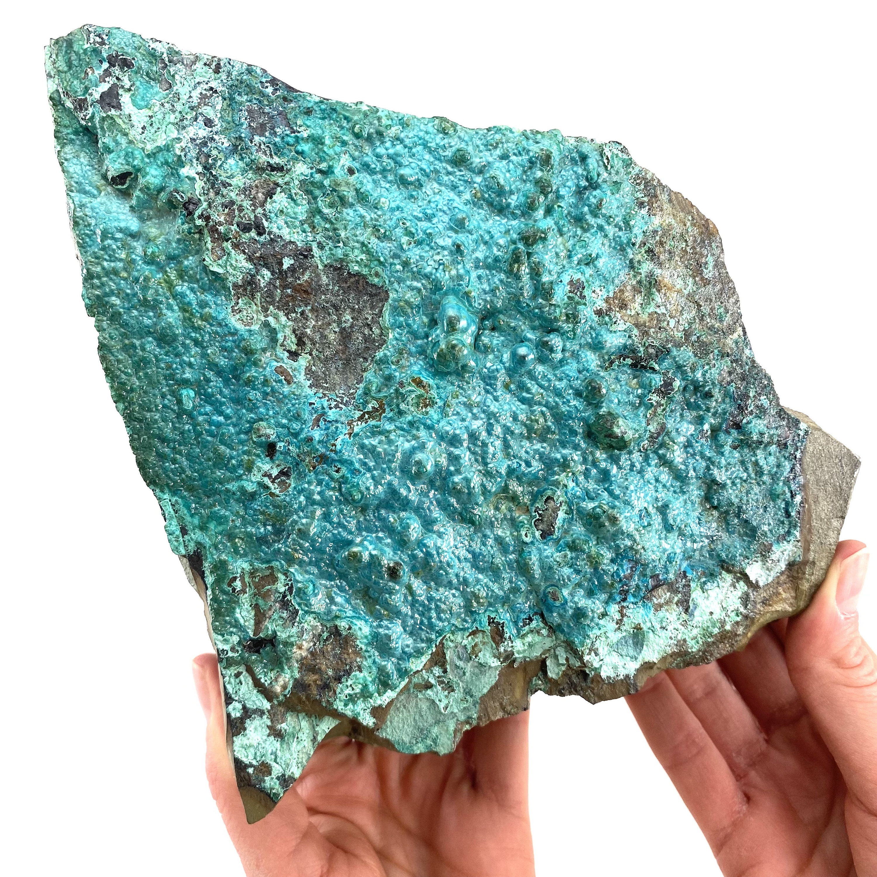 Xxl Congo Chrysocolla Specimen | Raw Botryoidal Crystal (1900g) Xxl Congo Chrysocolla Specimen | Raw Botryoidal Crystal (1900g)