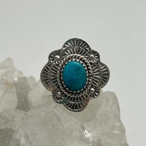 Chrysocolla Ring, Size 8