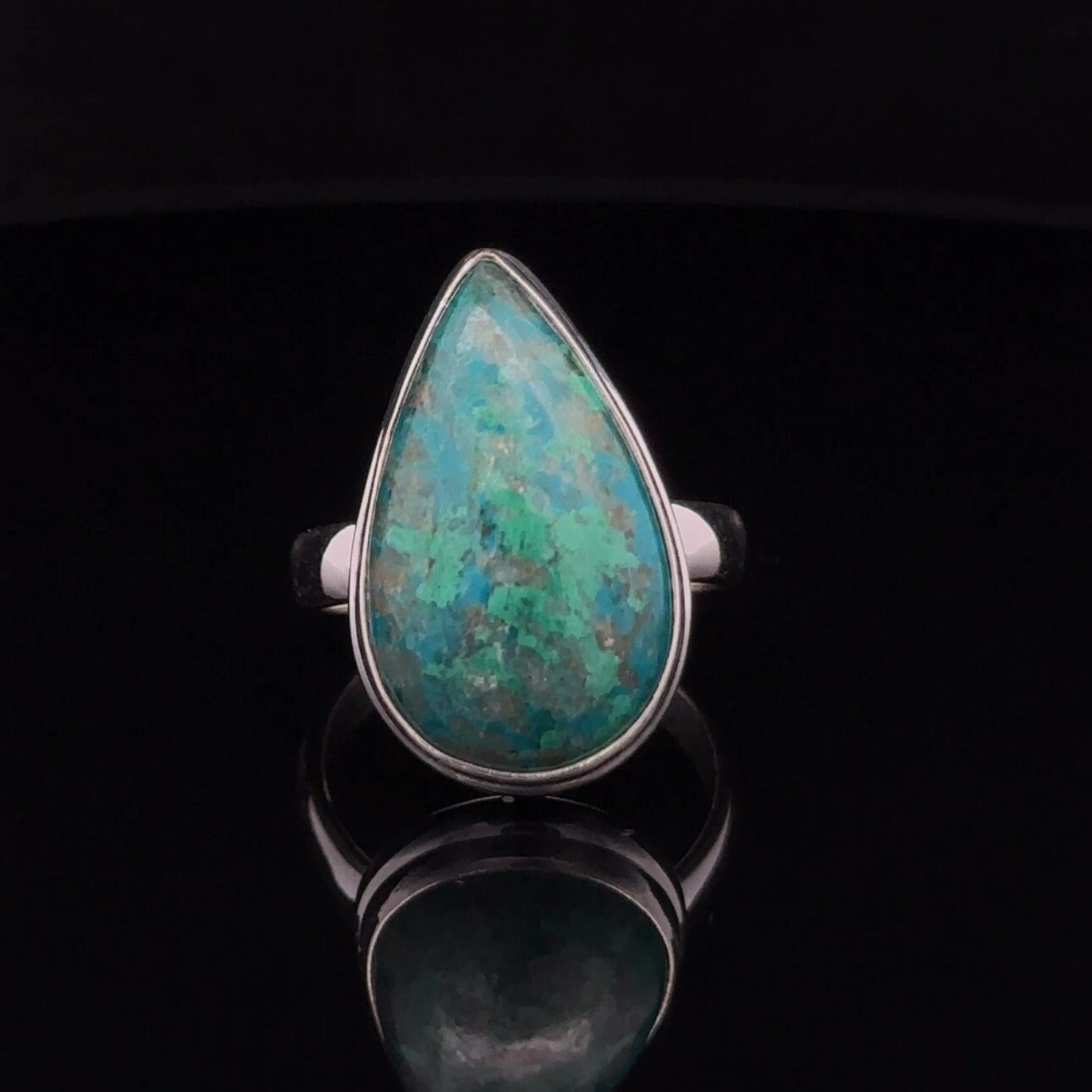 Sterling Silver Chrysocolla Ring Size 7 Sterling Silver Chrysocolla Ring Size 7