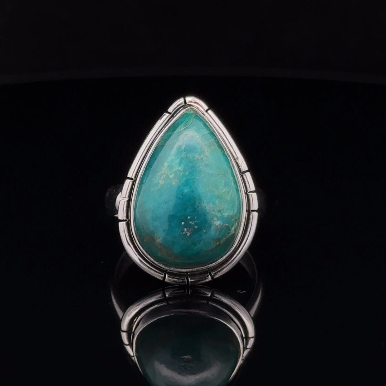 Sterling Silver Chrysocolla Ring Size 7 Sterling Silver Chrysocolla Ring Size 7