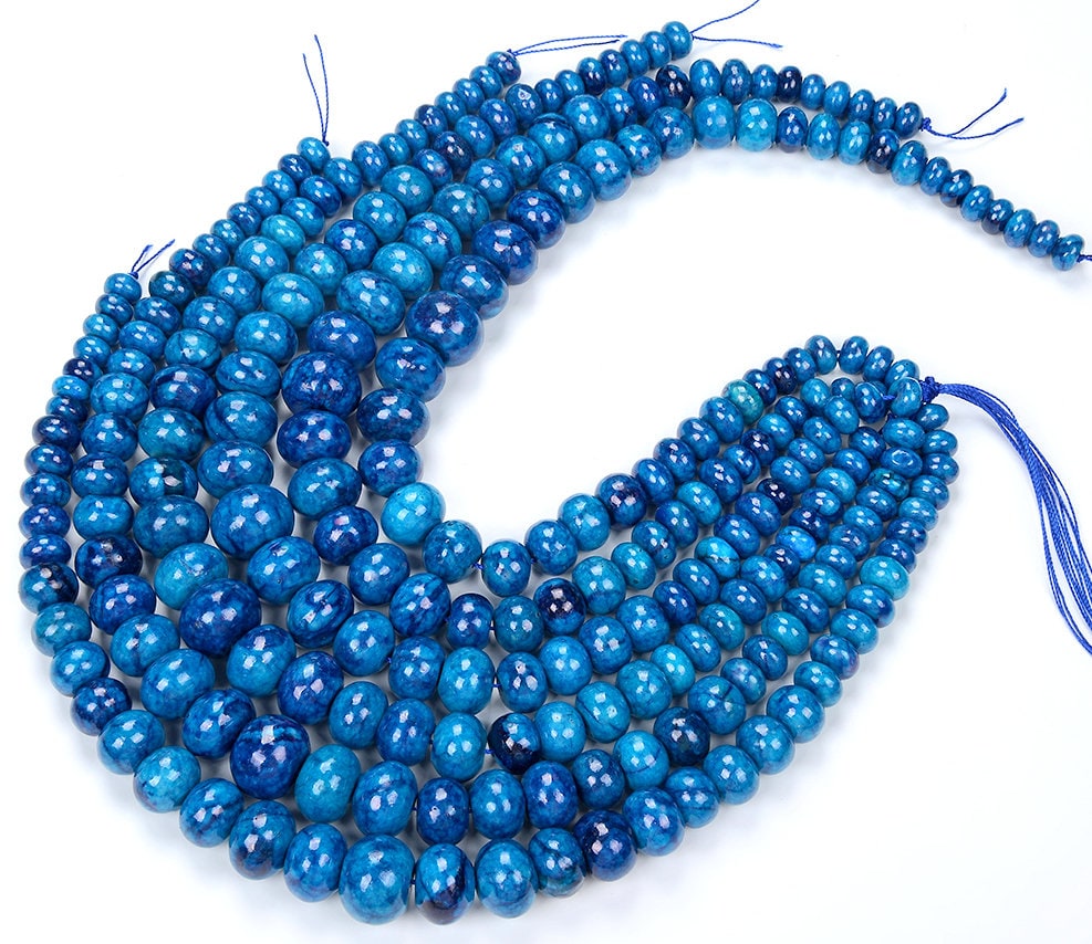 10-20mm Chrysocolla Quantum Quattro Gemstone Grade Aaa Graduated Rondelle Loose Beads 15 Inch Full Strand (80017066-d350)