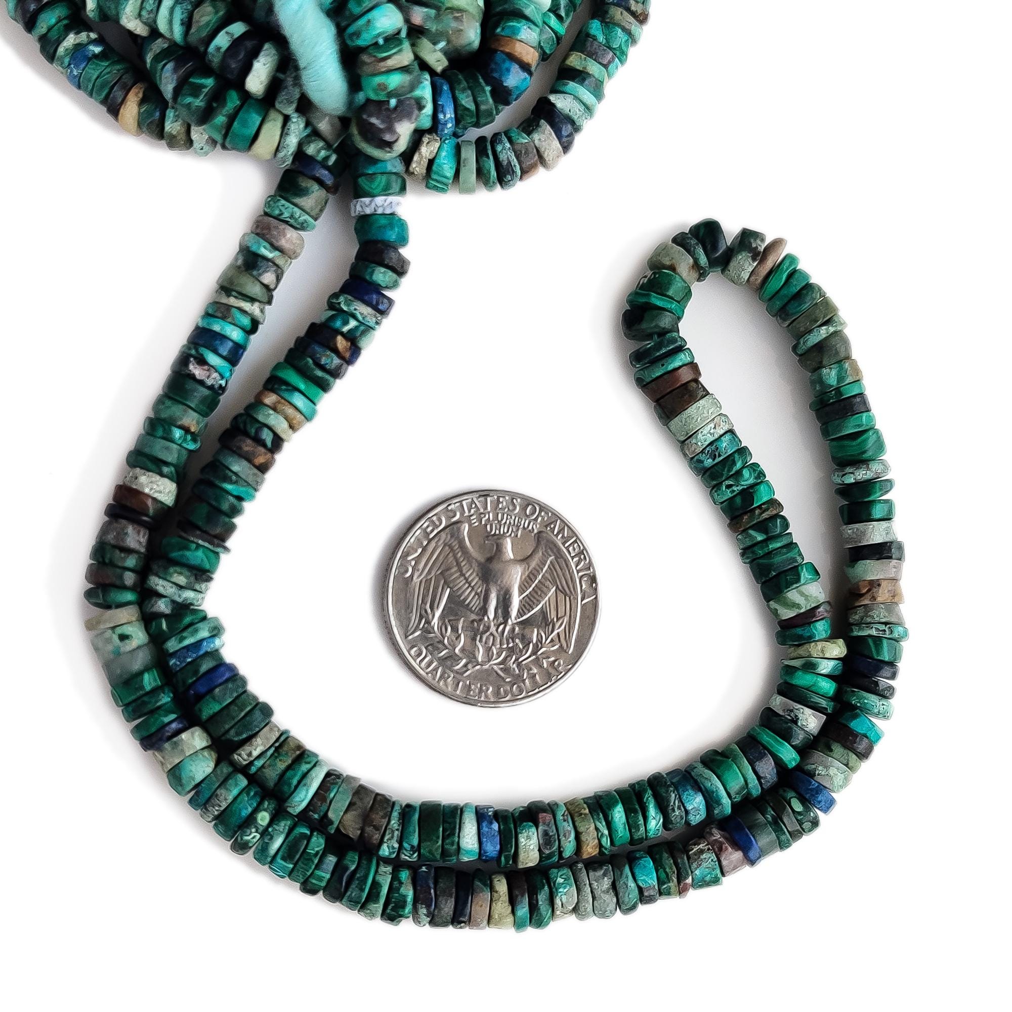Natural Chrysocolla Rondelle Beads, 6-7mm Turquoise Color Tyre Shape, Smooth Gemstone Beads For Jewelry Making – 16 Inch Strand, Gde69 Natural Chrysocolla Rondelle Beads, 6-7mm Turquoise Color Tyre Shape, Smooth Gemstone Beads For Jewelry Making – 16 Inch Strand, Gde69