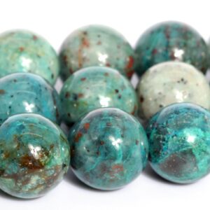 11MM Green Chrysocolla Beads Grade A Genuine Natural Gemstone Full Strand Round Loose Beads 15" Bulk Lot Options (107870-2575) 11MM Green Chrysocolla Beads Grade A Genuine Natural Gemstone Full Strand Round Loose Beads 15" Bulk Lot Options (107870-2575)