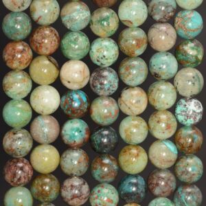 5-6MM Genuine Chrysocolla Quantum Quattro Gemstone Grade A Round Loose Beads 15.5 inch Full Strand (80009924-A189) 5-6MM Genuine Chrysocolla Quantum Quattro Gemstone Grade A Round Loose Beads 15.5 inch Full Strand (80009924-A189)
