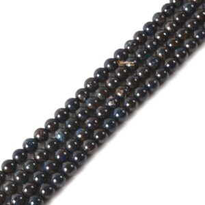 6mm294 6mm A Grade Chrysocolla Round Ball Loose Gemstone Beads 16" 6mm294 6mm A Grade Chrysocolla Round Ball Loose Gemstone Beads 16"