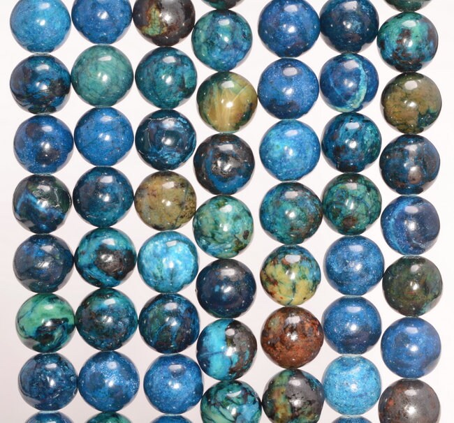 8mm Multicolor Chrysocolla Quantum Quattro Gemstone Grade Aaa Round Loose Beads 15 Inch Full Strand (80004700-726) 8mm Multicolor Chrysocolla Quantum Quattro Gemstone Grade Aaa Round Loose Beads 15 Inch Full Strand (80004700-726)