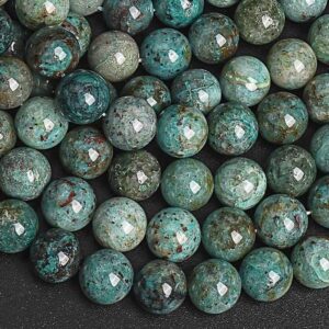 Genuine Natural Taiwan Green Chrysocolla Loose Beads Round 4mm 6mm 10mm 12mm Genuine Natural Taiwan Green Chrysocolla Loose Beads Round 4mm 6mm 10mm 12mm
