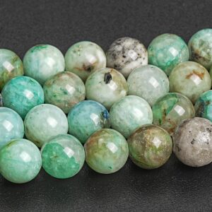 Green Chrysocolla Beads Genuine Natural Gemstone Round Loose Beads 6MM 8MM 10MM Bulk Lot Options Green Chrysocolla Beads Genuine Natural Gemstone Round Loose Beads 6MM 8MM 10MM Bulk Lot Options