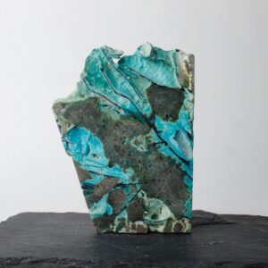 Copper in Chrysocolla Slab