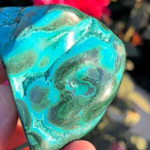 Stunning Malacolla Chrysocolla Malachite Freeform Stone Tumbles Natural Polished Crystals ~ Mc21