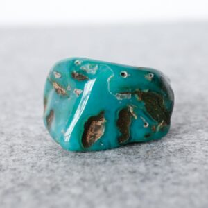 Gem Silica Chrysocolla Tumbled Nugget from Arizona Gem Silica Chrysocolla Tumbled Nugget from Arizona