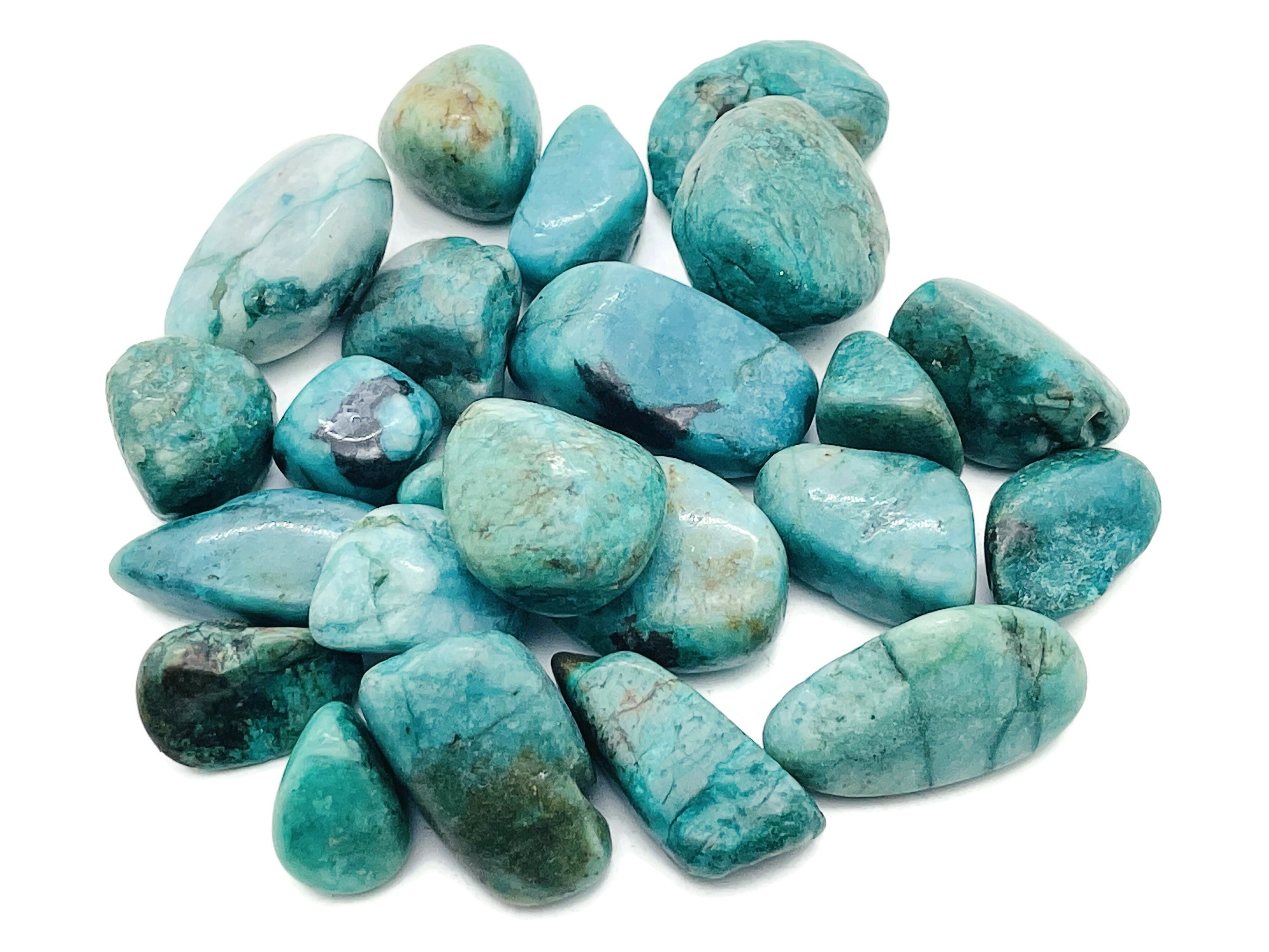 Chrysocolla Tumbled Stone – Chrysocolla Crystal – Loose Gemstones - Love Crystal - Tu1253 Chrysocolla Tumbled Stone – Chrysocolla Crystal – Loose Gemstones - Love Crystal - Tu1253