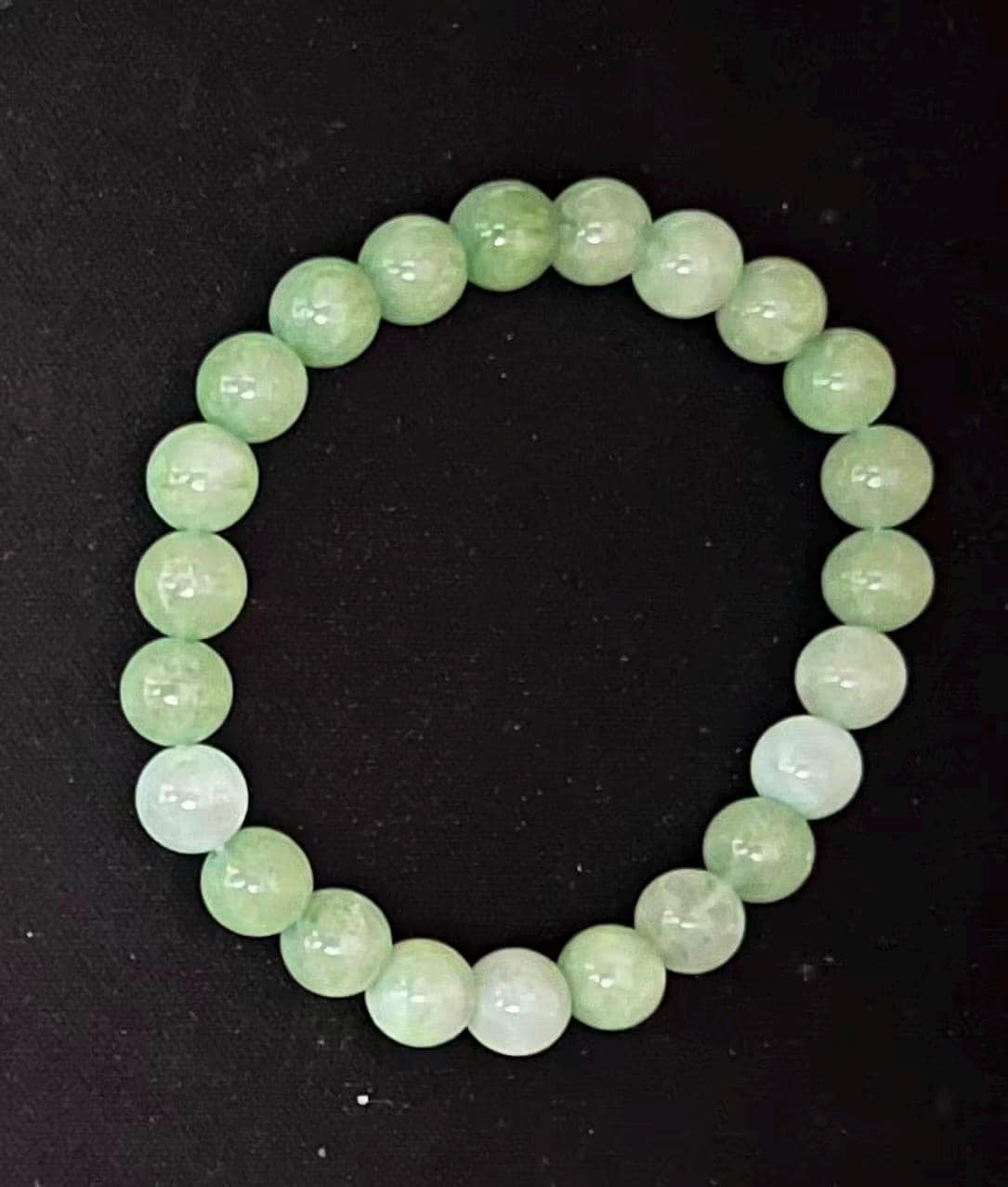 Bracelet Chrysoprase Jade Bracelets 8mm Stackable Round Natural Gemstone Crystal Bracelets - Handmade Bracelet Crystal Bracelet