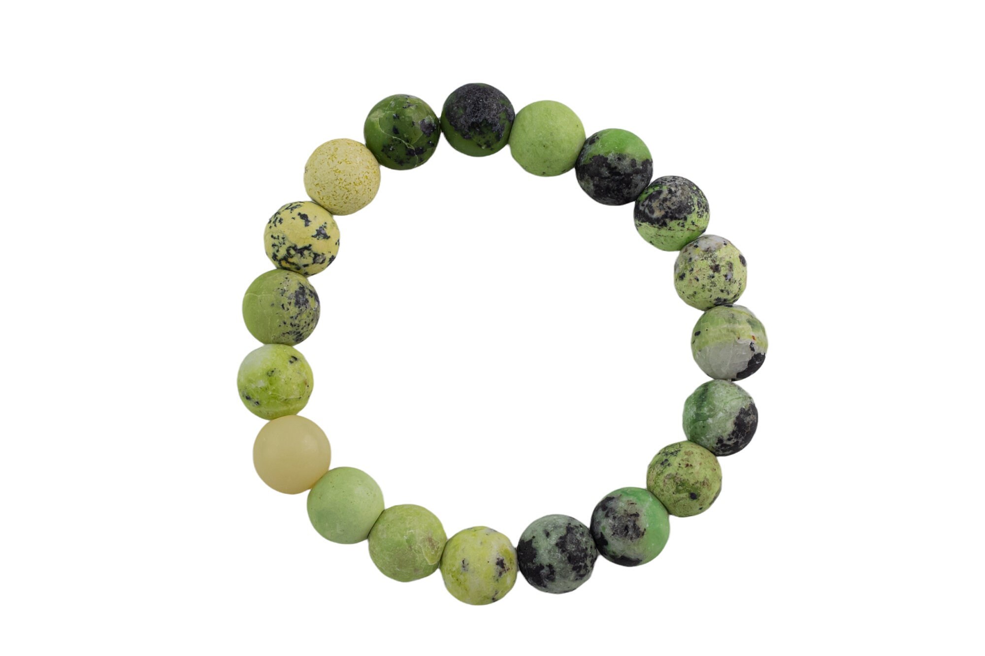 Natural Chrysoprase Bracelet Matte Round Size 6mm And 8mm- Handmade In Usa- Approx. 7" Bracelet Crystal Bracelet Natural Chrysoprase Bracelet Matte Round Size 6mm And 8mm- Handmade In Usa- Approx. 7" Bracelet Crystal Bracelet
