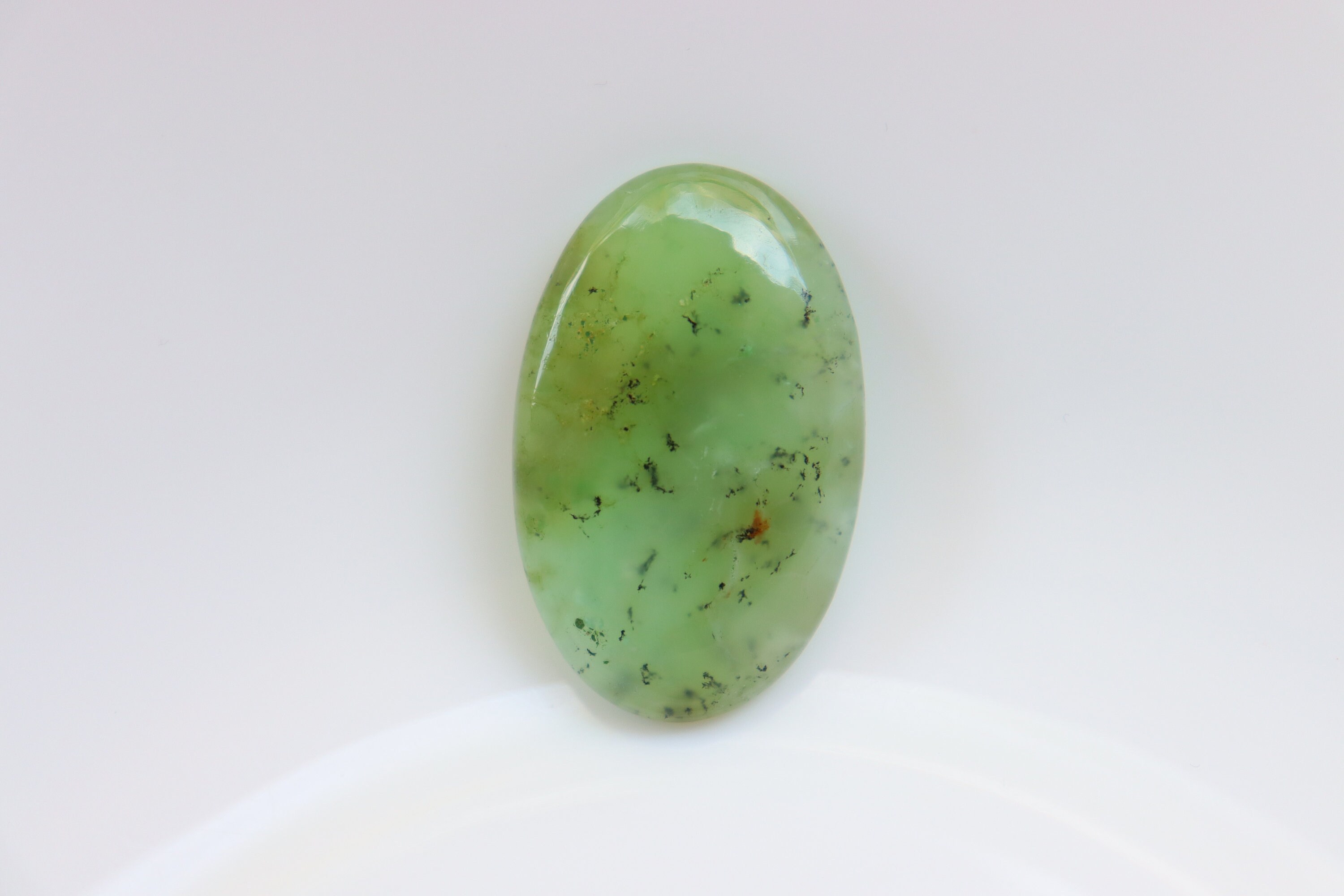 Green Chrysoprase Cabochon, Loose Stone, Natural Chrysoprase Cabochon, Green Chrysoprase Loose Gemstone, Chrysoprase Gemstone, Pocket Stone