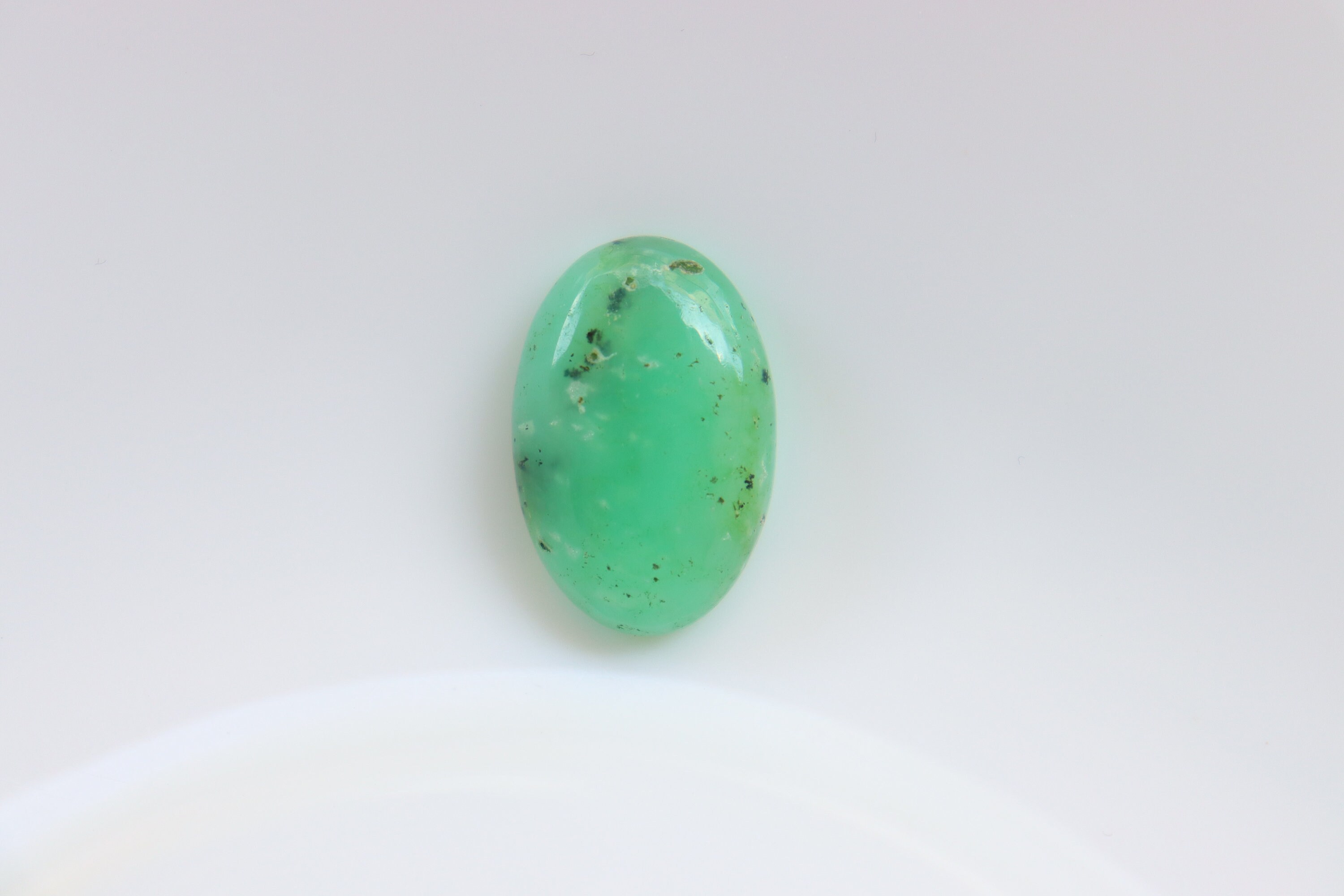 Green Chrysoprase Cabochon, Loose Stone, Natural Chrysoprase Cabochon, Green Chrysoprase Loose Gemstone, Chrysoprase Gemstone, Pocket Stone