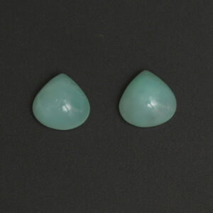 Natural Chrysoprase Smooth Heart Cabochon Gemstone | 13x13 Mm | Gemstone Cabochon | Pair ( 2 Pieces ) Natural Chrysoprase Smooth Heart Cabochon Gemstone | 13x13 Mm | Gemstone Cabochon | Pair ( 2 Pieces )