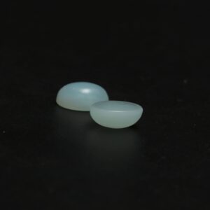 Natural Chrysoprase Smooth Oval Cabochon Gemstone | 10x14 mm | Gemstone Cabochon | Pair ( 2 Pieces )
