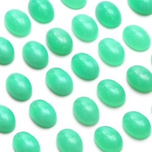 Chrysoprase Smooth Oval Cabochon Loose Gemstone, Chrysoprase Oval Cabs, Chrysoprase Jewelry Making Gemstone Chrysoprase Smooth Oval Cabochon Loose Gemstone, Chrysoprase Oval Cabs, Chrysoprase Jewelry Making Gemstone