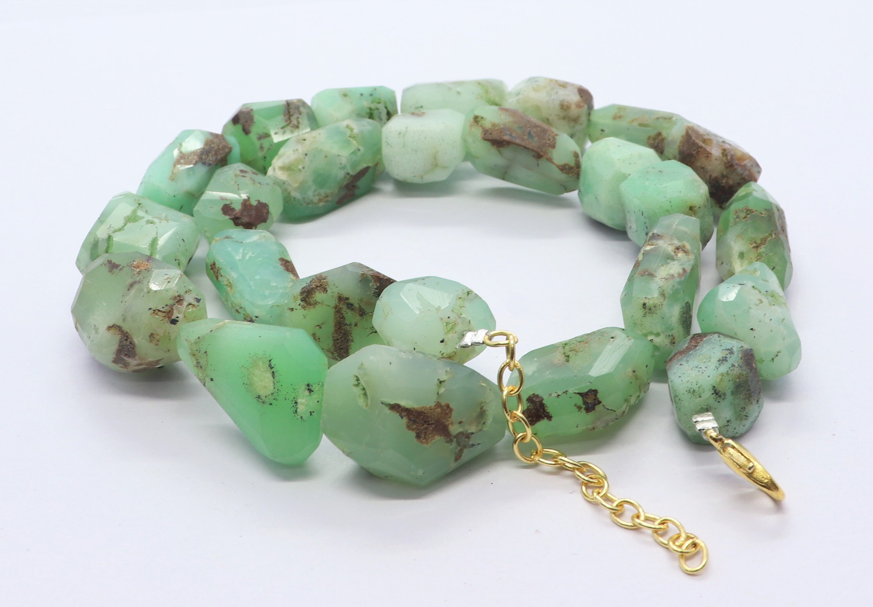 Aaa Natural Chrysoprase Faceted Nuggets, 12-15 Mm Green Chrysoprase Gemstone Beads, 16 Inch+fish Lock Faceted Chrysoprase Tumble Shape Beads Aaa Natural Chrysoprase Faceted Nuggets, 12-15 Mm Green Chrysoprase Gemstone Beads, 16 Inch+fish Lock Faceted Chrysoprase Tumble Shape Beads