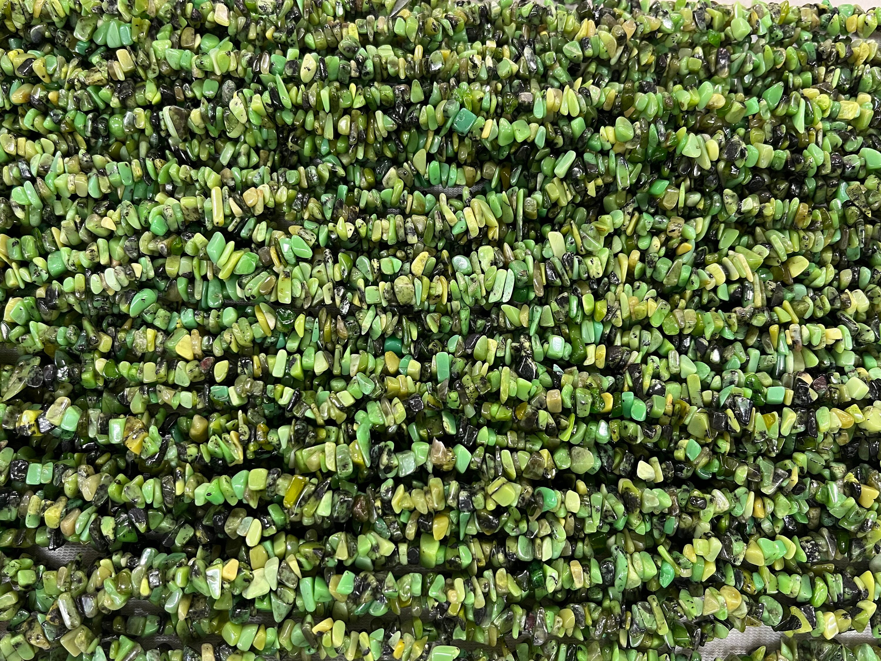 Natural Chrysoprase 5-8mm Chips Genuine Green Loose Nugget Beads 34inch Jewelry Supply Bracelet Necklace Material Support