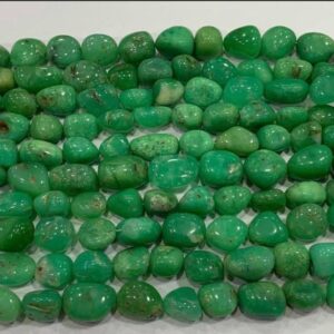 Natural Green Chrysoprase Smooth Nuggets Gemstone Beads, Size- 12-14 mm Hand Cut Beads, 10 Inches Strand For Making Jewelry & Craft- Gift Natural Green Chrysoprase Smooth Nuggets Gemstone Beads, Size- 12-14 mm Hand Cut Beads, 10 Inches Strand For Making Jewelry & Craft- Gift