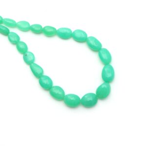 Chrysoprase Smooth Tumble Beads, 7x10 Mm To 15x19.5 Mm, Plain Chrysoprase Tumble Beads, Chrysoprase Beads, 20 Inch Strand, Price Per Strand Chrysoprase Smooth Tumble Beads, 7x10 Mm To 15x19.5 Mm, Plain Chrysoprase Tumble Beads, Chrysoprase Beads, 20 Inch Strand, Price Per Strand