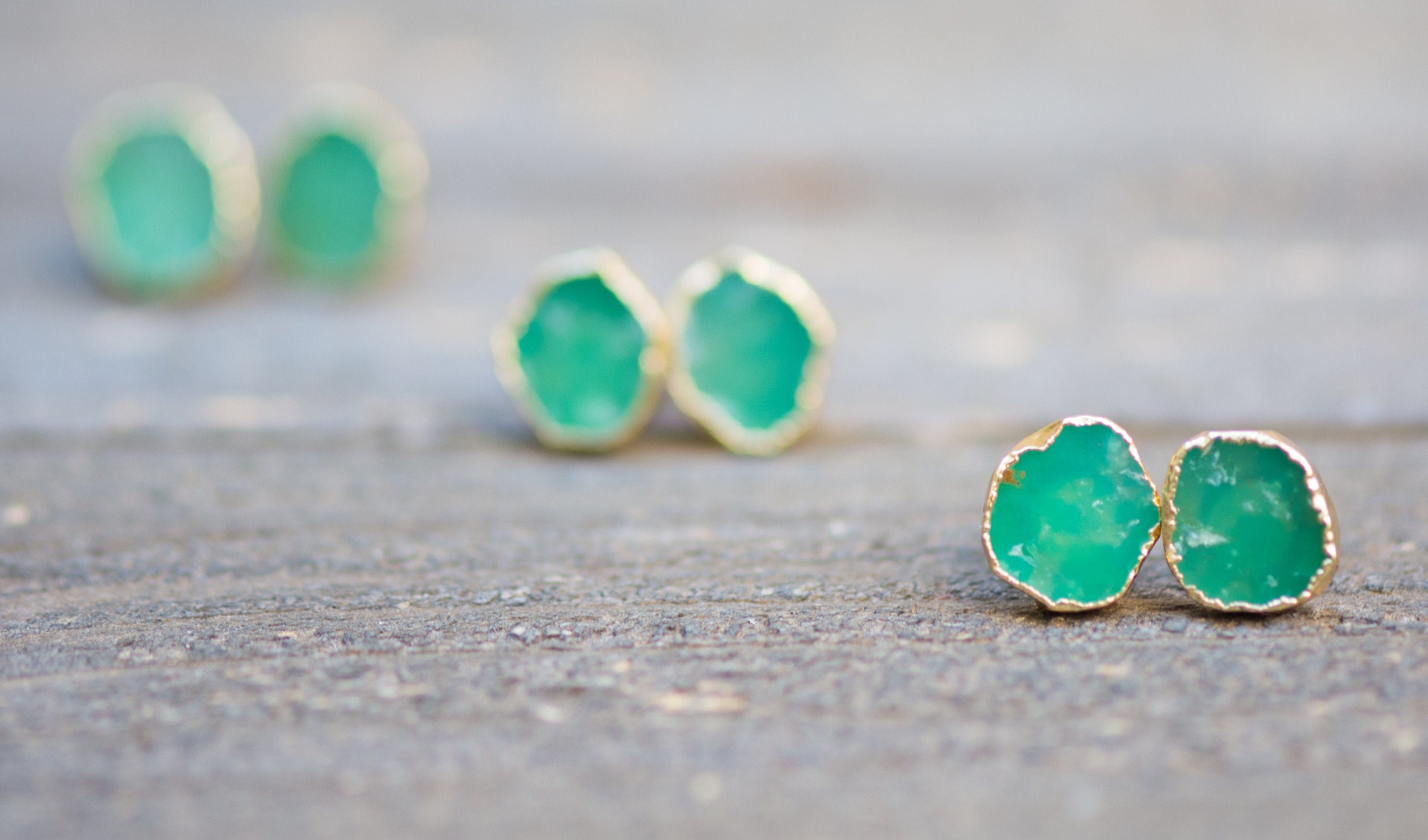 Australian Jade Earrings, Chrysoprase Earrings, Green Gem Earrings, Gemstone Earrings,gift For Her,crystal Earrings,chrysoprase Jewelry,jade