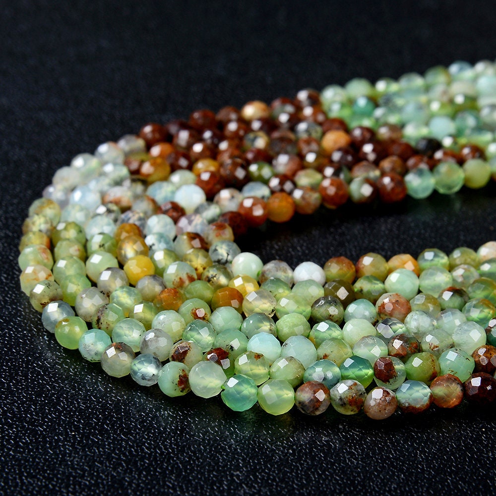 3mm Natural Multi Color Chrysoprase Gemstone Grade Aaa Micro Faceted Round Loose Beads 15 Inch Full Strand (80009372-p28) 3mm Natural Multi Color Chrysoprase Gemstone Grade Aaa Micro Faceted Round Loose Beads 15 Inch Full Strand (80009372-p28)