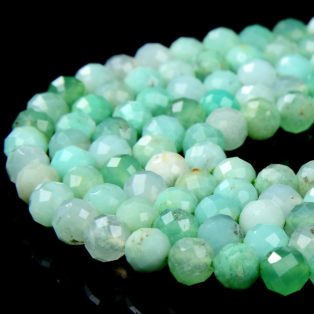 4mm Natural Chrysoprase Gemstone Grade Aaa Micro Faceted Round Loose Beads 15 Inch Full Strand (80017383-p77) 4mm Natural Chrysoprase Gemstone Grade Aaa Micro Faceted Round Loose Beads 15 Inch Full Strand (80017383-p77)