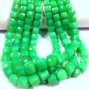 AAA Quality Natural Chrysoprase Faceted Cube Shape Beads Chrysoprase Gemstone Beads Chrysoprase Cube Beads Jewelry Making Beads Wholesale. AAA Quality Natural Chrysoprase Faceted Cube Shape Beads Chrysoprase Gemstone Beads Chrysoprase Cube Beads Jewelry Making Beads Wholesale.