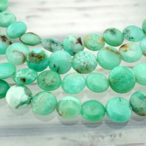 Chrysoprase button beads 8.5-10mm (ETB01105) Unique jewelry/Vintage jewelry/Gemstone necklace Chrysoprase button beads 8.5-10mm (ETB01105) Unique jewelry/Vintage jewelry/Gemstone necklace