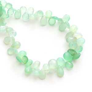 Chrysoprase Faceted Pear Beads, 6x8.5 Mm To 7x10 Mm, Faceted Chrysoprase Pear, Chrysoprase Pear Beads, 8 Inch Strand, Price Per Strand Chrysoprase Faceted Pear Beads, 6x8.5 Mm To 7x10 Mm, Faceted Chrysoprase Pear, Chrysoprase Pear Beads, 8 Inch Strand, Price Per Strand