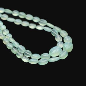 Chrysoprase Smooth Oval Beads, 4x5 Mm To 6x8.5 Mm, Plain Chrysoprase Beads, Oval Shape Chrysoprase, 17.5 Inches Strand, Price Per Strand Chrysoprase Smooth Oval Beads, 4x5 Mm To 6x8.5 Mm, Plain Chrysoprase Beads, Oval Shape Chrysoprase, 17.5 Inches Strand, Price Per Strand