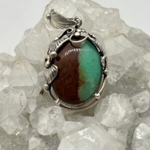 Boulder Chrysoprase Pendant Boulder Chrysoprase Pendant
