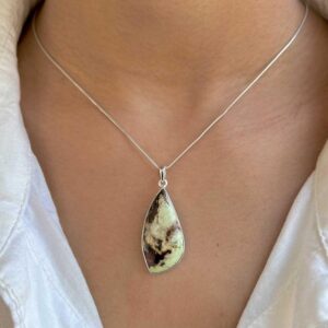 Lemon Chrysoprase Pendant Neckalce / 925 Sterling Silver / Healing Gemstone / Gifts for her / Fancy Cab / Statement Pendant LCP-P-1. Lemon Chrysoprase Pendant Neckalce / 925 Sterling Silver / Healing Gemstone / Gifts for her / Fancy Cab / Statement Pendant LCP-P-1.