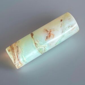 Chrysoprase Cylinder, Polished Green Chrysoprase Crystal Wand