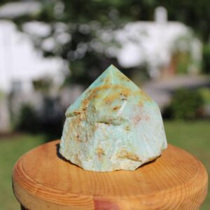 Chrysoprase Polished Top Stone The Truth Crystal Chrysoprase Point