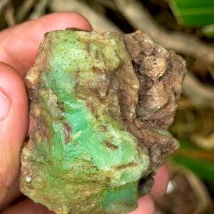 Raw Australian Chrysoprase Specimen, Healing Crystal (232.85 Carat) Raw Australian Chrysoprase Specimen, Healing Crystal (232.85 Carat)
