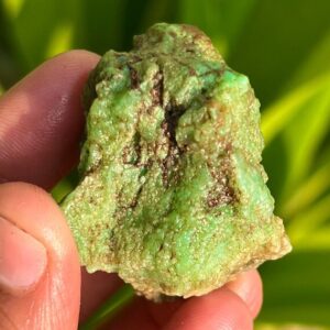 Australian Chrysoprase Raw Stone: Green Chakra Gemstone, 171.10 Carat Australian Chrysoprase Raw Stone: Green Chakra Gemstone, 171.10 Carat