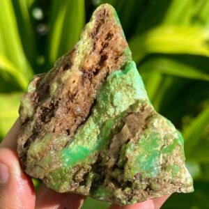 Raw Australian Chrysoprase Stone: Green Chakra Gemstone, 363.45 Carat Raw Australian Chrysoprase Stone: Green Chakra Gemstone, 363.45 Carat
