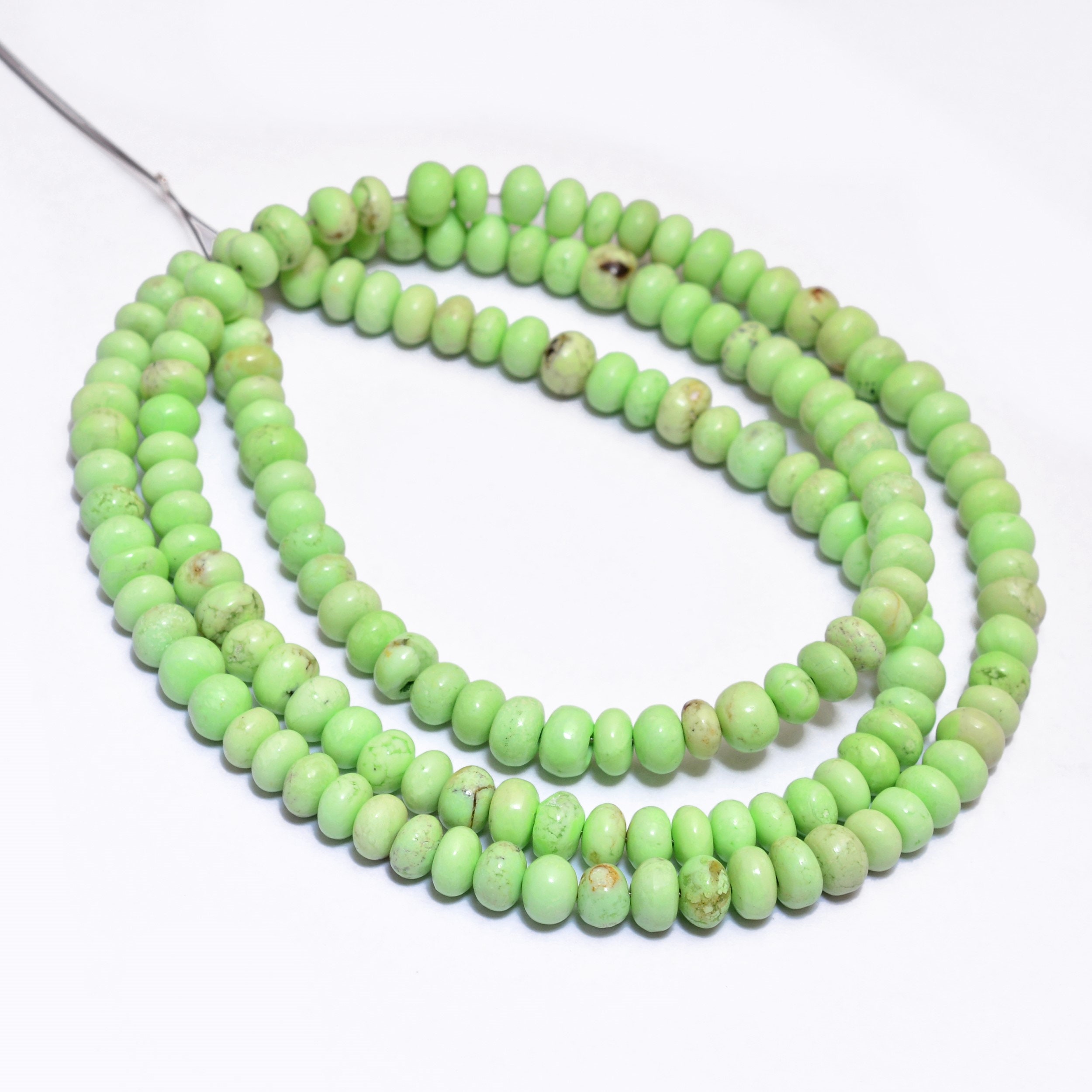 Aaa+ Lemon Chrysoprase 5mm-6mm Smooth Rondelle Beads | 22inch Long Strand | Citron Chrysoprase Semiprecious Gemstone Loose Beads For Jewelry Aaa+ Lemon Chrysoprase 5mm-6mm Smooth Rondelle Beads | 22inch Long Strand | Citron Chrysoprase Semiprecious Gemstone Loose Beads For Jewelry