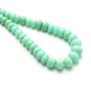 Mint Chrysoprase Smooth Rondelle Beads, 9.5 Mm To 14 Mm, Mint Chrysoprase Jewelry Making Beads, 18 Inches Full Strand, Price Per Strand Mint Chrysoprase Smooth Rondelle Beads, 9.5 Mm To 14 Mm, Mint Chrysoprase Jewelry Making Beads, 18 Inches Full Strand, Price Per Strand