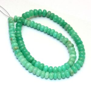 Natural Chrysoprase 6mm-7mm Smooth Rondelle Shaded Beads, 16inch Strand, Green Chrysoprase Semi Precious Gemstone Loose Beads For Jewelry Natural Chrysoprase 6mm-7mm Smooth Rondelle Shaded Beads, 16inch Strand, Green Chrysoprase Semi Precious Gemstone Loose Beads For Jewelry