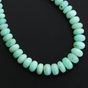 Natural Mint Chrysoprase Smooth Beads,chrysoprase Beads,smooth Chrysoprase Rondelle, Mint Chrysoprase, 6 Mm To 9 Mm, 8 Inch Strand Natural Mint Chrysoprase Smooth Beads,chrysoprase Beads,smooth Chrysoprase Rondelle, Mint Chrysoprase, 6 Mm To 9 Mm, 8 Inch Strand