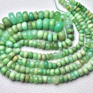 Natural Chrysoprase Plain Rondelle Beads Smooth Rondelle Beads Gemstone Bead Genuine Chrysoprase Beads Roundelle Beads 13 Inch Strand No5973 Natural Chrysoprase Plain Rondelle Beads Smooth Rondelle Beads Gemstone Bead Genuine Chrysoprase Beads Roundelle Beads 13 Inch Strand No5973
