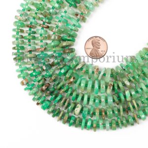 Chrysoprase Plain Tyre 9-11mm Beads,smooth Tyre Shape Beads,natural Chrysoprase Beads For Making Jewelry, Chrysoprase Strand, Gemstone Beads Chrysoprase Plain Tyre 9-11mm Beads,smooth Tyre Shape Beads,natural Chrysoprase Beads For Making Jewelry, Chrysoprase Strand, Gemstone Beads