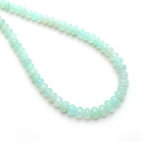 Chrysoprase Smooth Rondelle Beads, 4.5 Mm To 9 Mm, Chrysoprase Jewelry Making Beads, Plain Chrysoprase, 18 Inches Strand, Price Per Strand Chrysoprase Smooth Rondelle Beads, 4.5 Mm To 9 Mm, Chrysoprase Jewelry Making Beads, Plain Chrysoprase, 18 Inches Strand, Price Per Strand